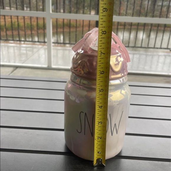 Rae Dunn Iridescent Snow Canister - Picture 6 of 7
